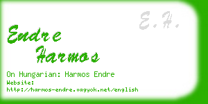 endre harmos business card